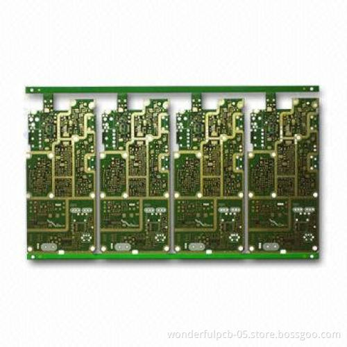 26-layered PCB with Immersion Gold Surface Treatment and 3.62mm Finished Board Thickness